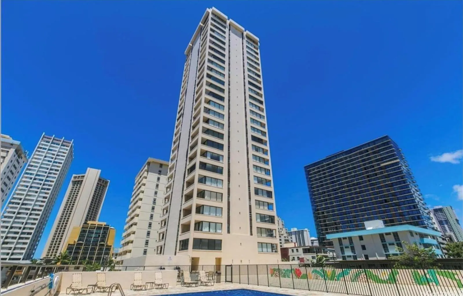 Serene Waikiki Skytower 1-Bedroom Condo Honolulu 0*,